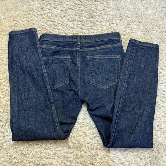 Everlane Womens Skinny Dark Blue Jeans size 26 - Picture 4 of 7